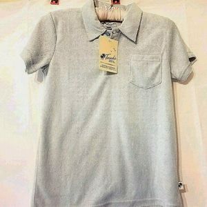 NWT BOYS BEAUTIFUL PALE BLUE Polo